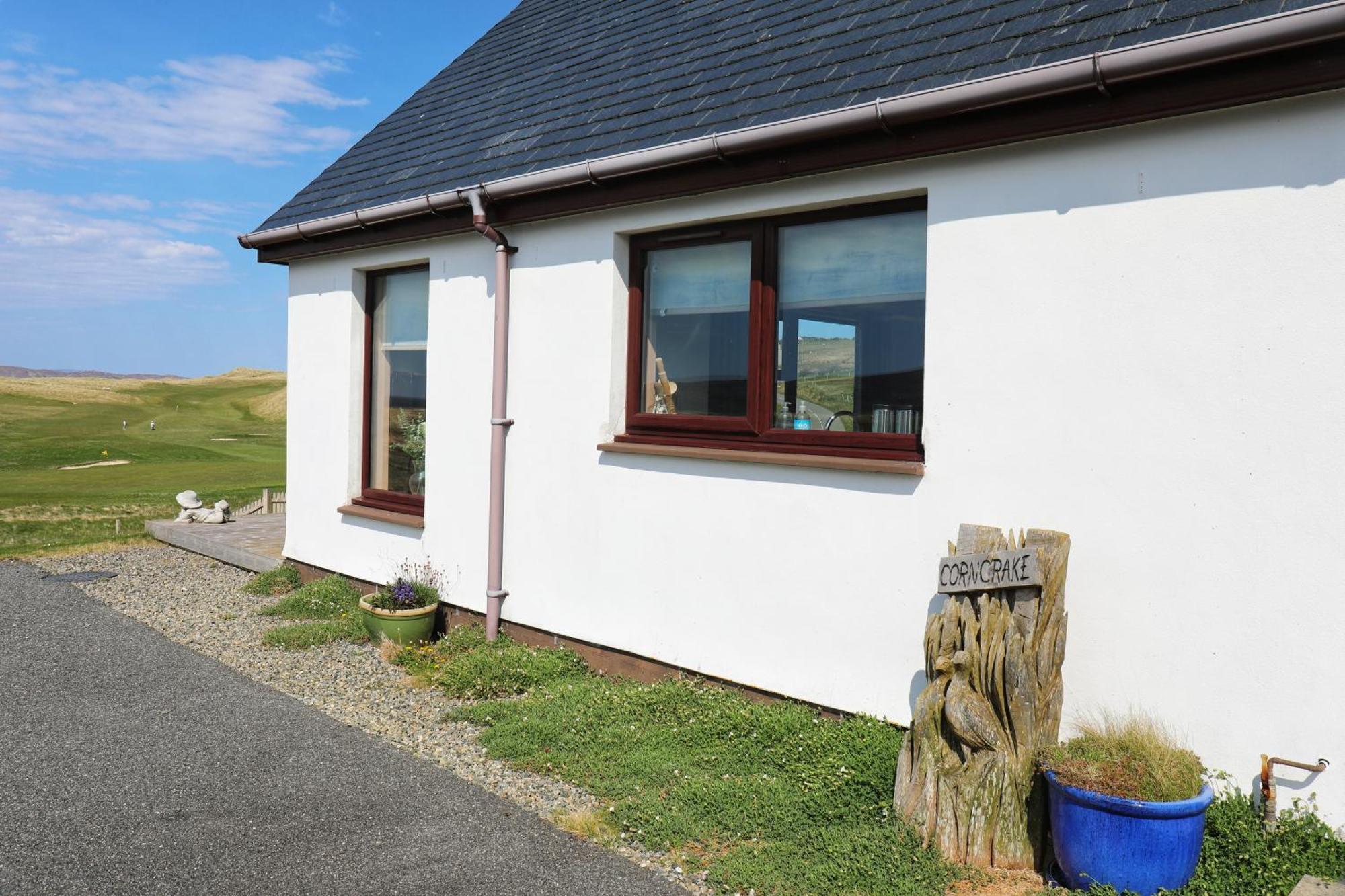 Corncrake Cottage Manish Esterno foto