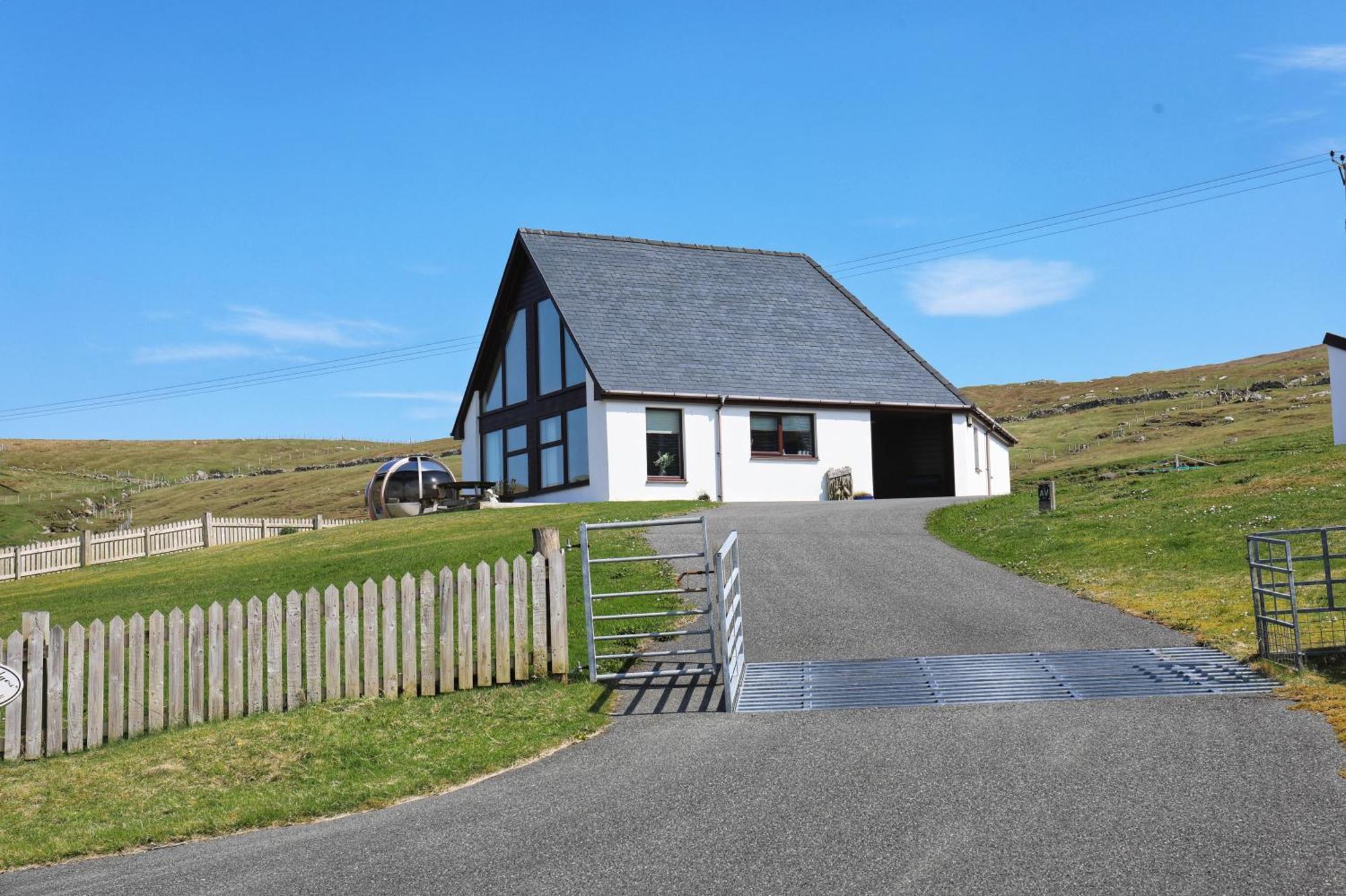 Corncrake Cottage Manish Esterno foto
